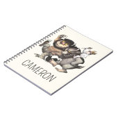 124.野生のモノたちのいる場所 |名前の追加 ノートブック (左側)