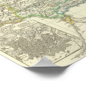 1257年から1479年までのイベリア半島 ポスター (角)