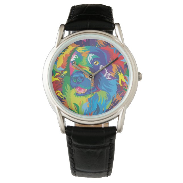 125.イヌ 腕時計 (正面)
