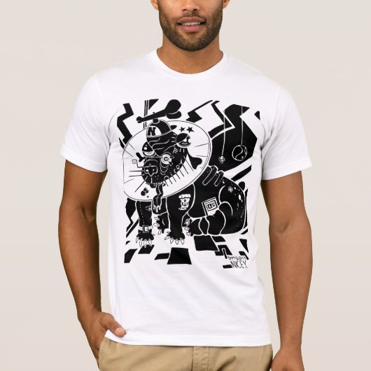 125.イヌ Tシャツ (正面)