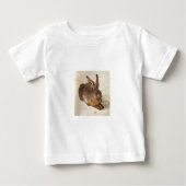 125.ウサギ ベビーTシャツ (正面)