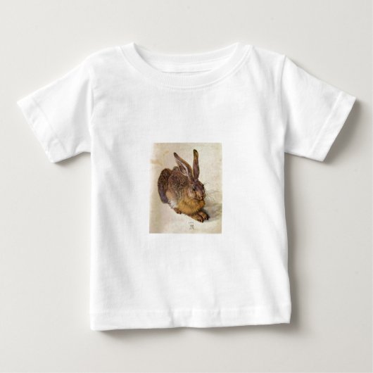 125.ウサギ ベビーTシャツ (正面)