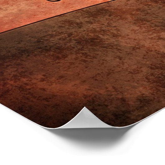 125.二人とゾウ ポスター (角)