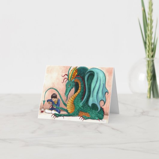 125.甘やかされたドラゴン カード (正面)