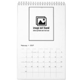 126 カレンダー (2月 2027)