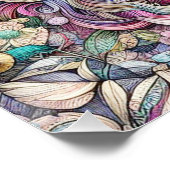 126.一角獣と蝶 ポスター (コーナー)