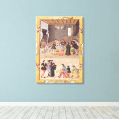 126.公爵と王の秘書 キャンバスプリント (インサイチュ (ウッドフロア))