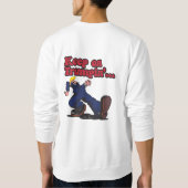 126.大法と丘の上の方 スウェットシャツ (裏面)