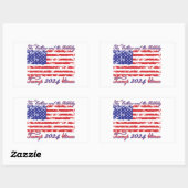 126.大法と丘の上の方 長方形シール (シート)