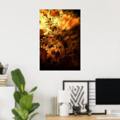 126.暗い王子と妖精 ポスター (ホームオフィス)