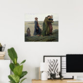 126.未亡人か漁師の家 ポスター (ホームオフィス)