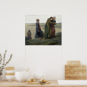 126.未亡人か漁師の家 ポスター (キッチン)