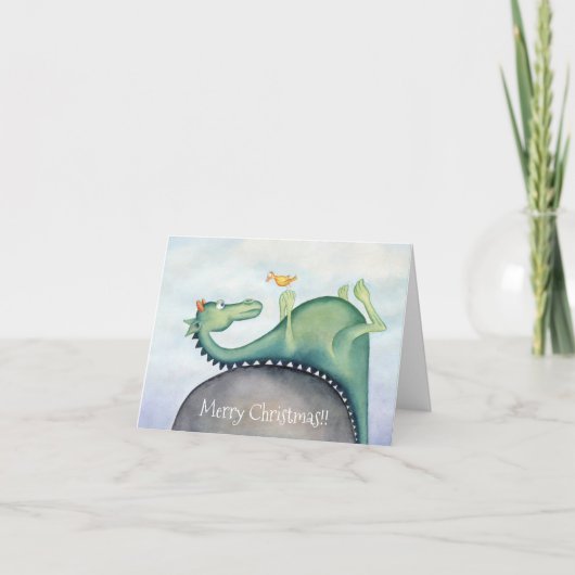 126.竜と鳥 カード (正面)