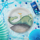 126.竜と鳥 ペーパープレート (パーティー)