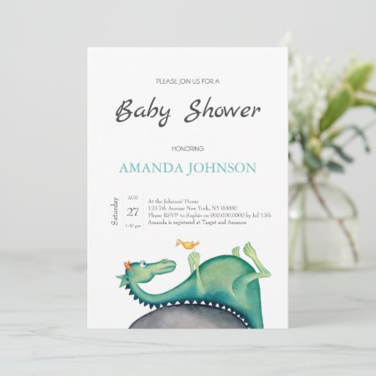 126.竜と鳥 招待状 (スタンド正面)