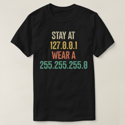 127に滞在 Tシャツ (デザイン正面)