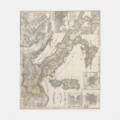 1270年から1450年までイタリア フリースブランケット (正面)