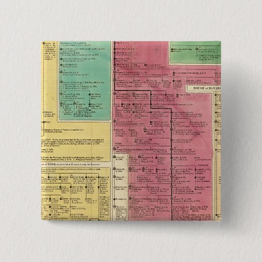 1273年から1815年までの江南帝国 缶バッジ (正面)