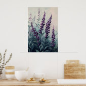 1276フローラ ポスター (キッチン)