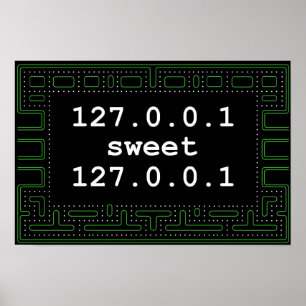 127.0.0.1の菓子127.0.0.1 ポスター