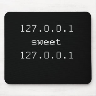 127.0.0.1の菓子127.0.0.1 マウスパッド