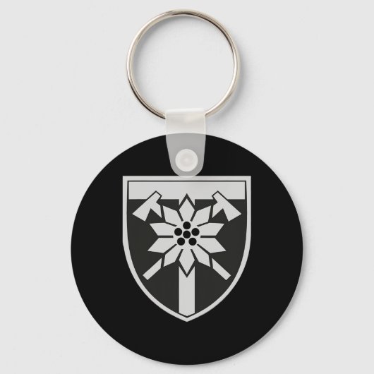 128th Mountain Ault Brigade (ukraine) Ukrainian Mi キーホルダー (正面)