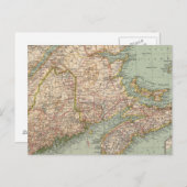 129メイン,ノバスコシア,ニューブランズウィック,ケベック ポストカード (正面/裏面)