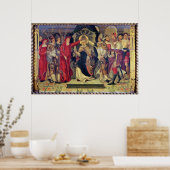 1294年の教皇セレスティンV威厳があるの戴冠式 ポスター (キッチン)