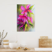 1296フローラ ポスター (キッチン)