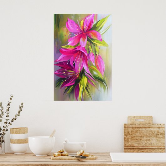 1296フローラ ポスター (キッチン)