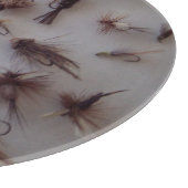 12"のまな板装飾的な円ガラス カッティングボード (角)