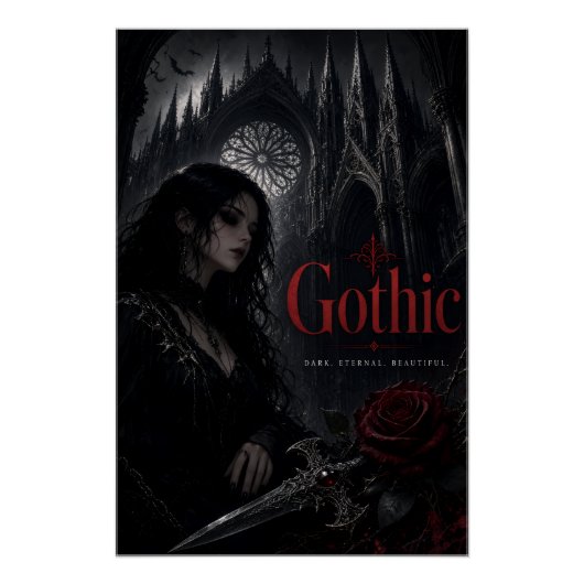 #12 ゴシック ポスター (正面)