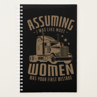 (12)トラック運転手 プランナー手帳