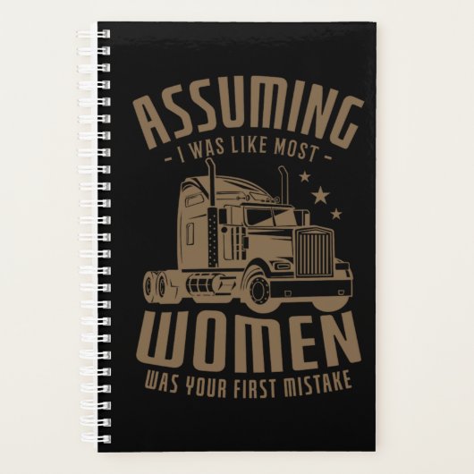 (12)トラック運転手 プランナー手帳 (正面)