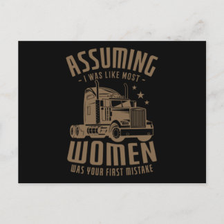 (12)トラック運転手 案内ポストカード