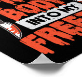 12.ホラー映画Imのフィットネスフィットネス体 ポスター (角)