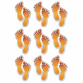 12 – ラシュミマタ足 シール (正面)