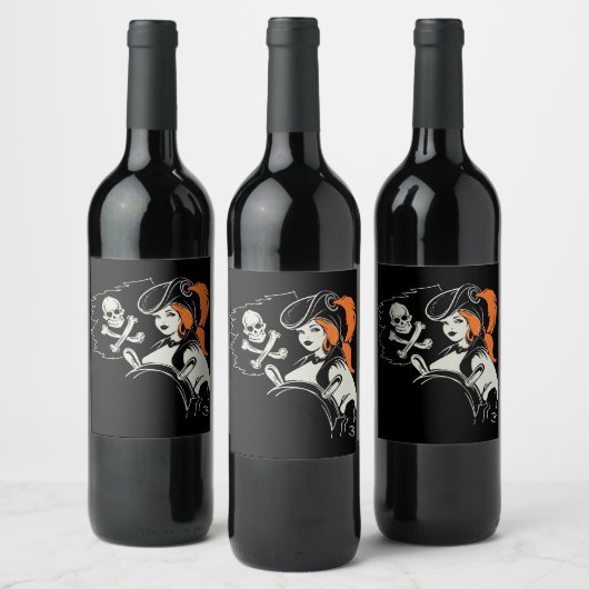 12 ワインラベル (ボトル)