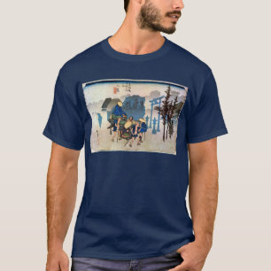 12.三島宿、広重三島宿、広重、浮世絵 Tシャツ