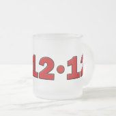 12-12-12 フロストグラスマグカップ (正面右)