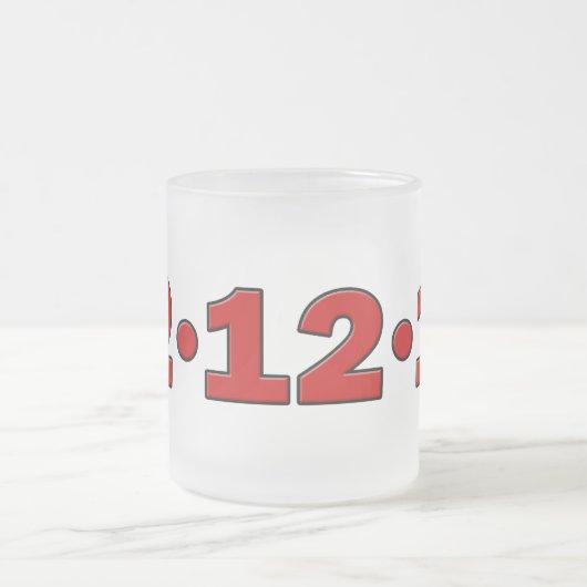 12-12-12 フロストグラスマグカップ (中央)