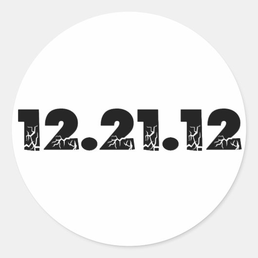 12.21.12 2012年12月21日 ラウンドシール (正面)