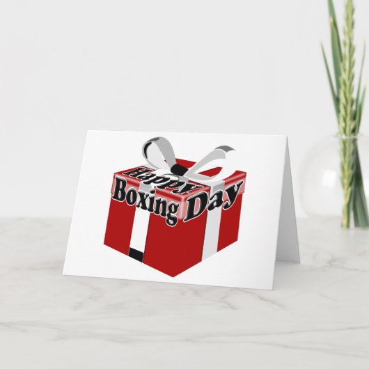 12-26ボクシング日 シーズンカード (正面)