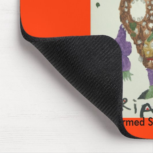 12 4つは野蛮なPRETZLEの人、4を武装させていたSa…武装させました マウスパッド (コーナー)