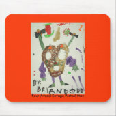 12 4つは野蛮なPRETZLEの人、4を武装させていたSa…武装させました マウスパッド (正面)