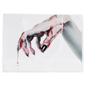 12.5lx4wx9h大抱き枕ゾンビ血ドリップバンピ ラージペーパーバッグ (裏面)