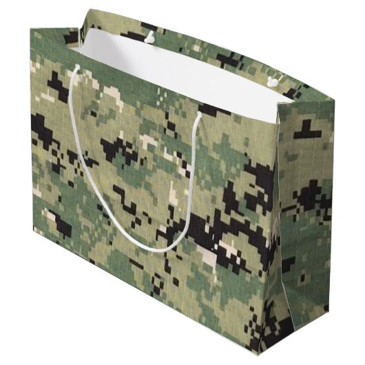 12.5lx4wx9h大抱き枕ネイビータイプIII三掘 ラージペーパーバッグ (裏面アングル)