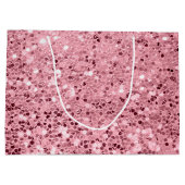 12.5lx4wx9h大抱き枕バラ金ゴールドグリッター ラージペーパーバッグ (裏面)