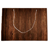 12.5lx4wx9h大抱き枕バーンウッドカントリールスティ ラージペーパーバッグ (正面)