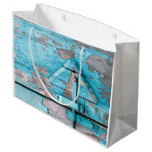 12.5lx4wx9h大抱き枕ブルーウッドバーンドーブー ラージペーパーバッグ (裏面アングル)